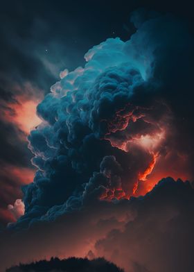 Vibrant Clouds in Motion