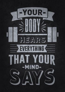 Your Body Hears Your Mind