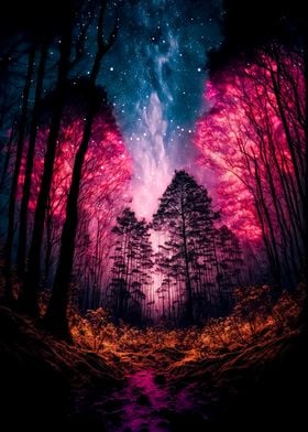 Pink Forest