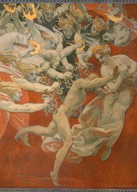 orestes pursued by furies