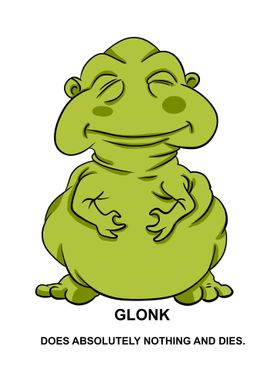 Glonk Lazy spirit animal