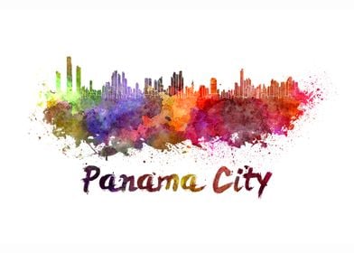 Panama city skyline