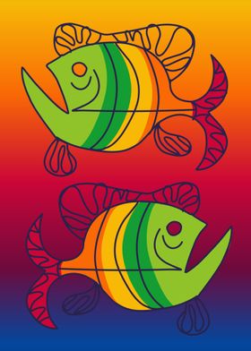 animal fish art