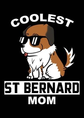 Saint Bernard Mom 