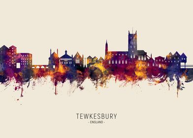 Tewkesbury Skyline England