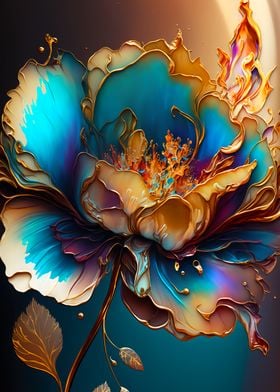 Abstract Flower