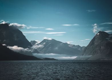 Norway Fjord Clouds Travel