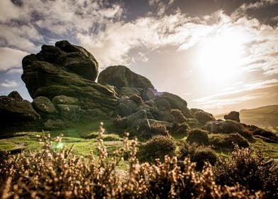 Rocks on the Hills