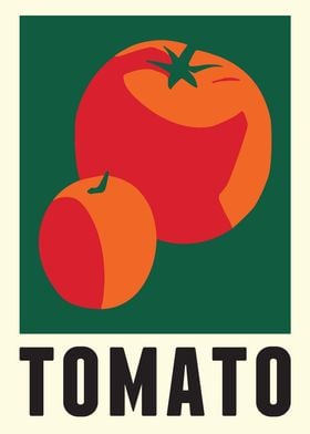 Minimal Tomato Poster