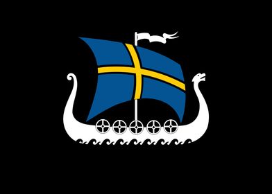 Sweden Viking Ship Gift