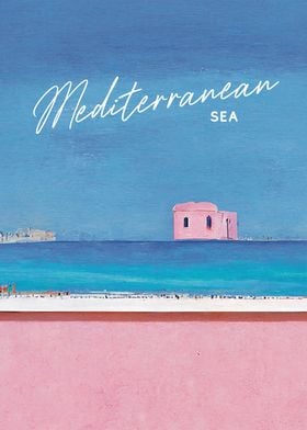Mediterranean Sea Pink