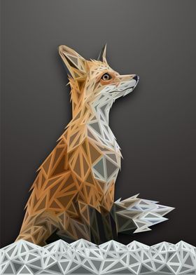 Fox Lowpoly