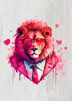 Gangster Lion Funny