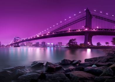 Manhattan Bridge Panorama