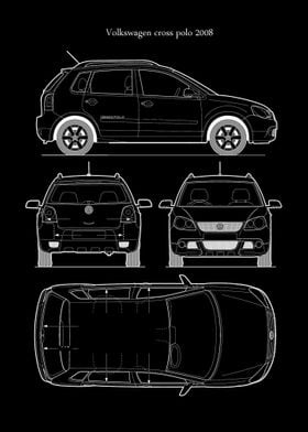 Volkswagen cross polo 2008