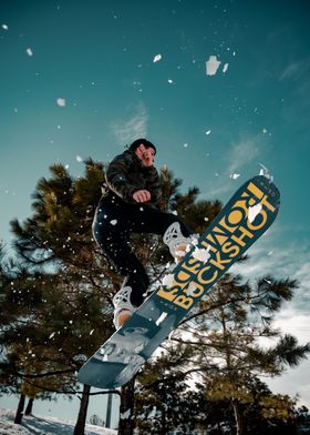 Snowboarding Action