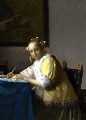 A Lady Writing