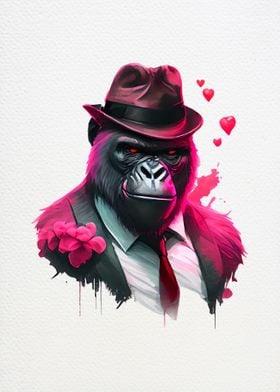 Gangster Gorilla Funny