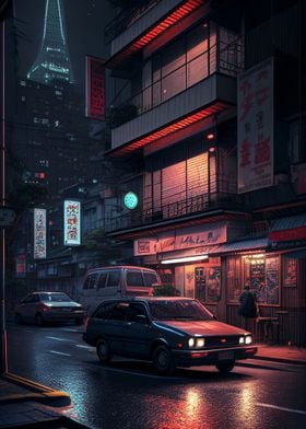 Tokyo at night