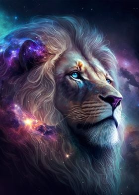 Cosmic Mufasa Lion King