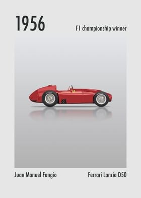 1956 Ferrari Lancia D50