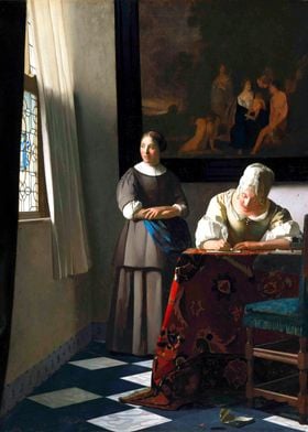 Lady Writing a Letter