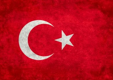 Turkish Flag of Turkey