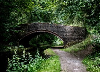 Summer Canal Bridge