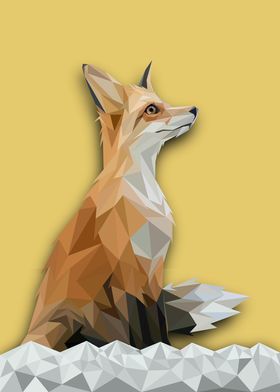 Fox Lowpoly