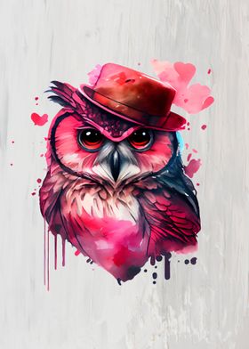 Gangster Owl Funny