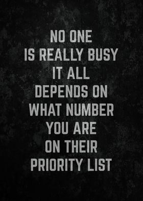 Priority List