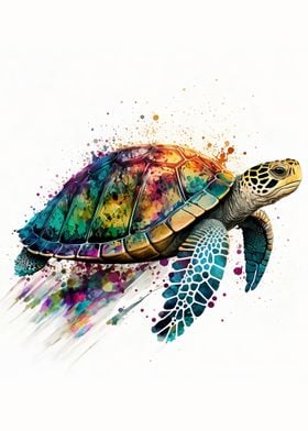 Colourful Turtle