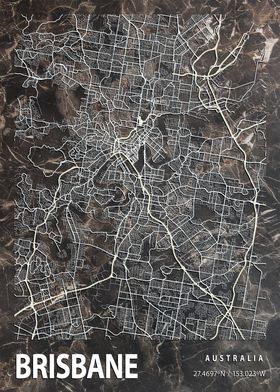 BRISBANE CITY MAP