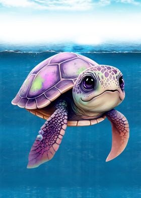 Cute turtle 4