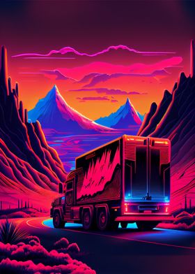 Synthwave Truck