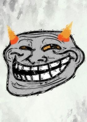 Troll Face Art Prints for Sale