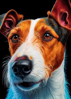 Fox Terrier Portrait