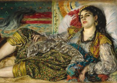 Odalisque 1870 painting 