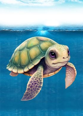 Cute turtle 2