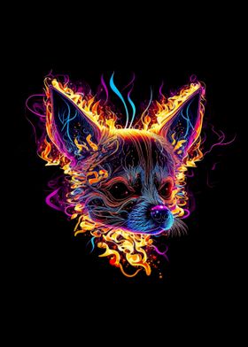 Fire Elemental Chihuahua 