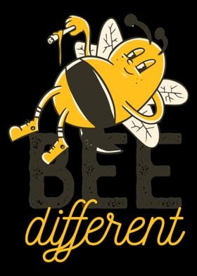 bee different cute animati