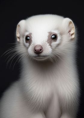 Japanese Weasel Portrait