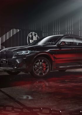 Black BMW X4 M sport 2022