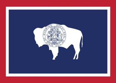 Wyoming State Flag