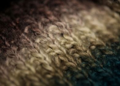  Hand made old scarf macro