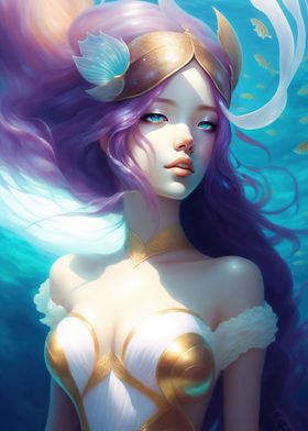 mermaid of the sea