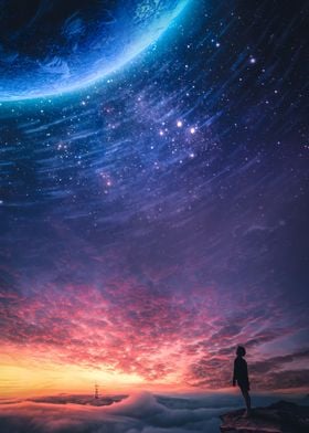 Anime Sky Space