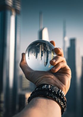 Lensball and Skyscrapers