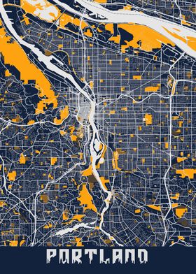 Portland Map