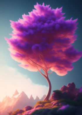 pink tree